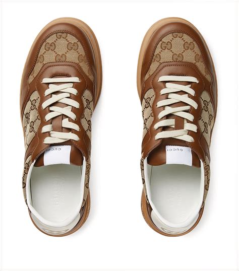 gucci lace up monogram logo sneakers vintage|gucci gg low top sneakers.